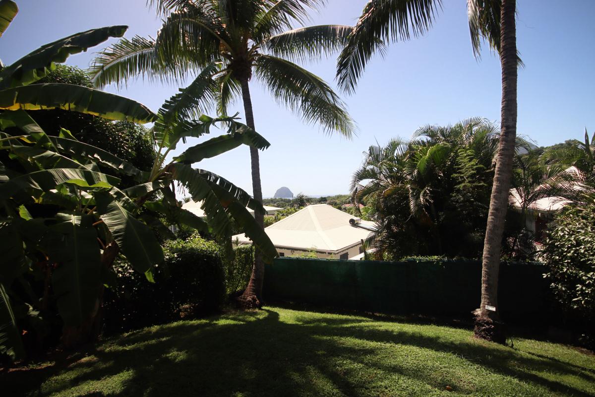 38 Location villa piscine le diamant Martinique_la vue rocher